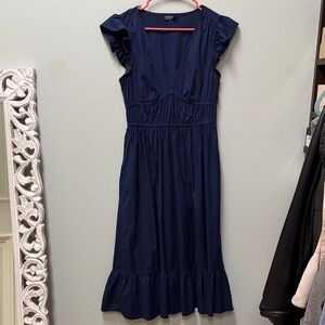Vineyard Vines Deep Blue Midi Dress